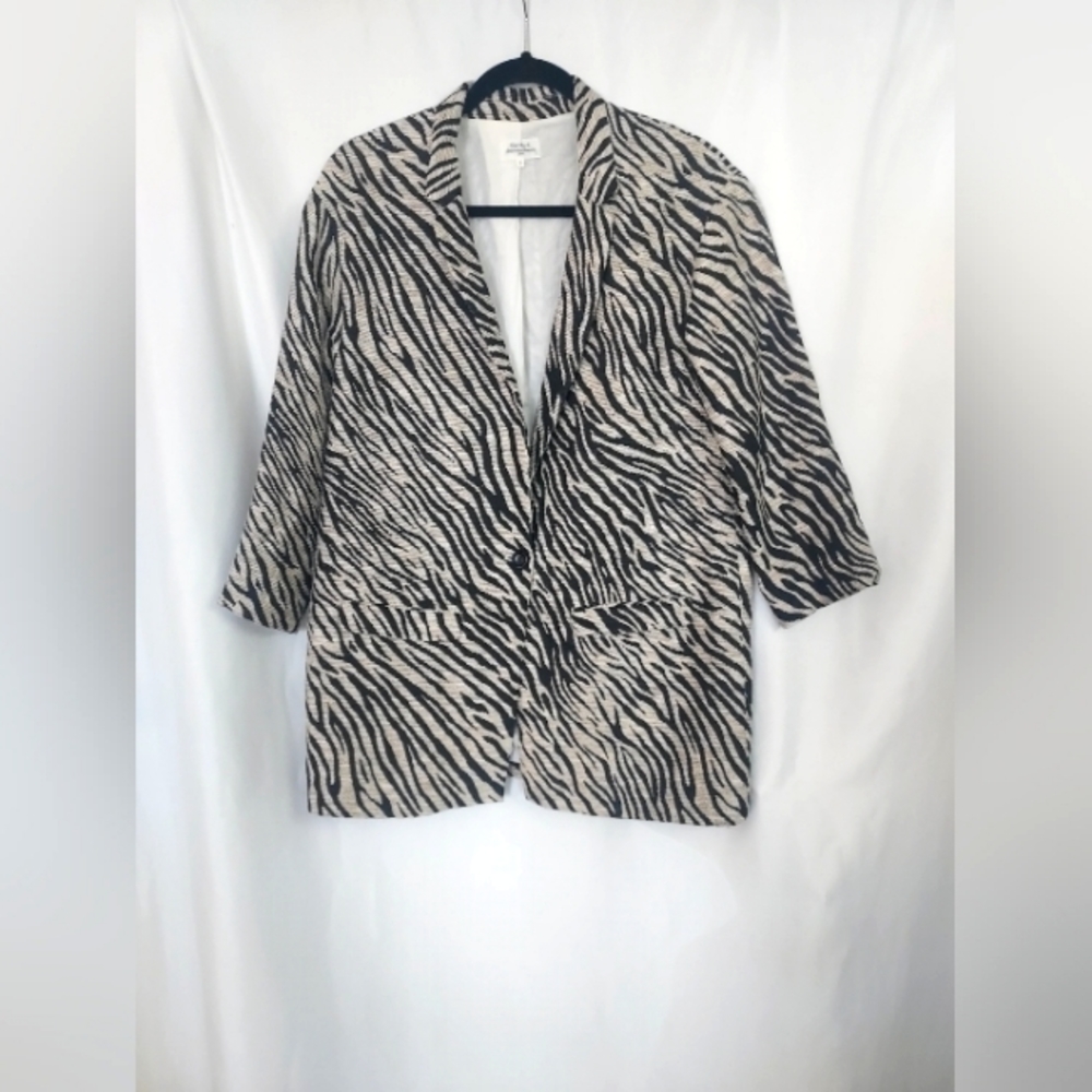 Hartford France Vintage Long Fall Trendy Blazer Plus Size 2X